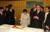 Members and guests in the ceremony